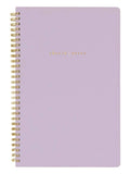 Church Notes Notebook w/ Maps -Lilac