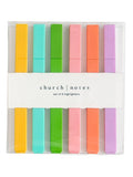 Church Notes Radiant Highlighter Set