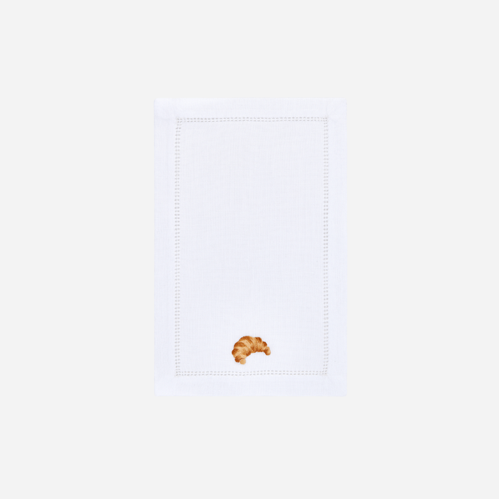 Croissant Cocktail Napkin - Set of 4