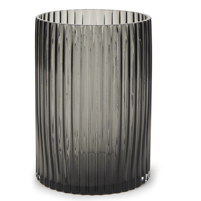 Dawn Vase - Smokey Black