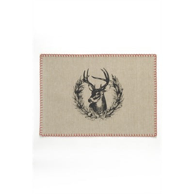 Deer Placemat 13 x 19