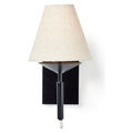 Dodie Sconce in Jet Black