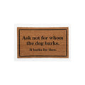 Dog Barks Doormat