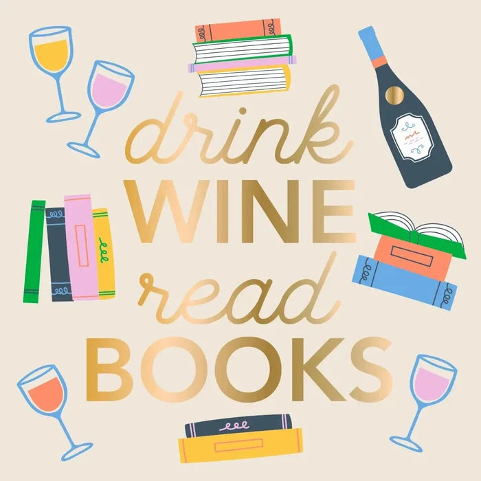 Soiree Sisters Drink Wine Read Books Cocktail Napkins