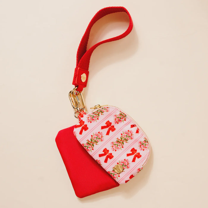 Dynamic Duo Pouch Luxe Wristlet Oh So Merry