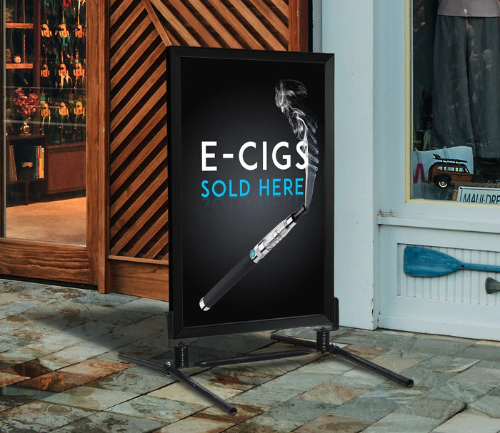E-Cigs Sold Here Sign Insert - 28"w x 44"h - UnitedSign