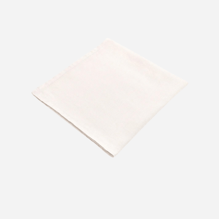 Ecru Linen Sateen Napkins - Set of 4