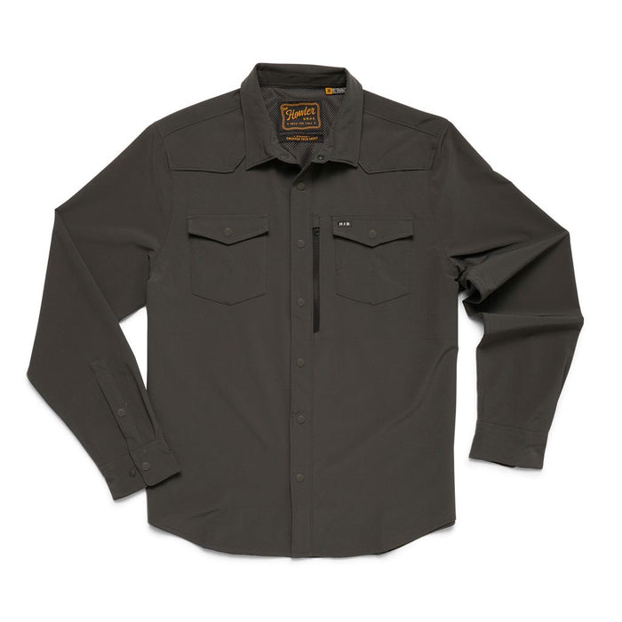 Emerger Tech Long Sleeve Shirt- Antique Black