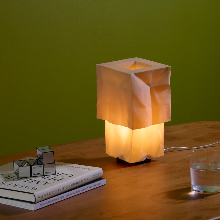 Farolito “Paper Bag” Recycled Plastic Table Lamp