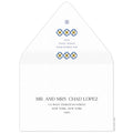 Fiorella Tile Save the Date Envelope