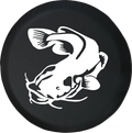 Fishing Catfish Boating Offroad Jeep RV Camper Spare Tire Cover S310