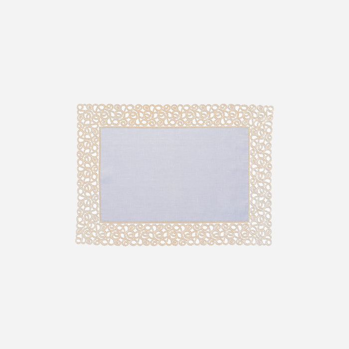 Florence Gold Lace Trim Placemat