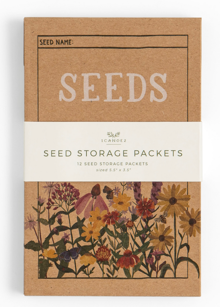 Flower Seed Storage Packets