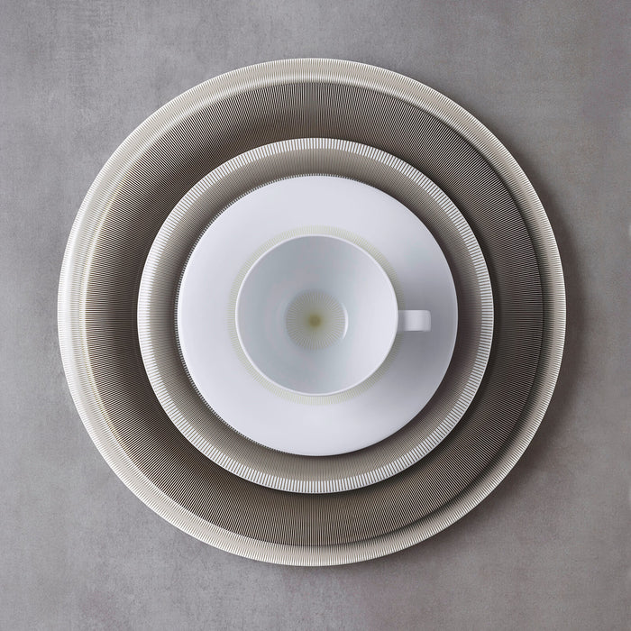 Fuerstenberg Porcelain -  Fluen Fine Lines Dessert Plate - BONADEA