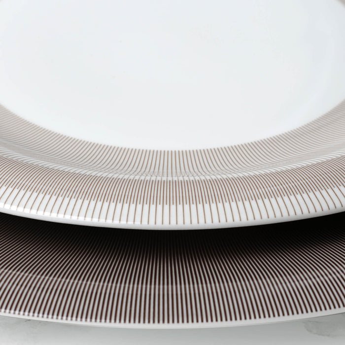 Fuerstenberg Porcelain -  Fluen Fine Lines Dessert Plate - BONADEA