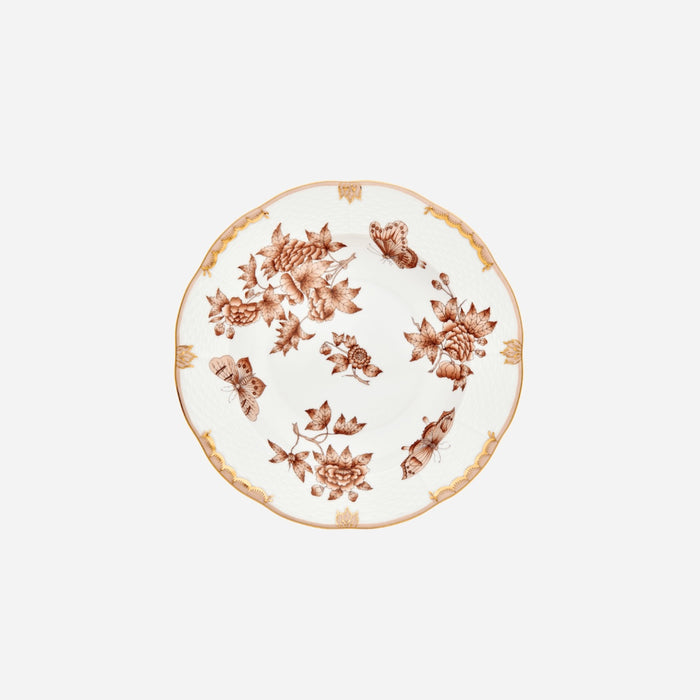 Fortuna Soup Plate Antique Brown