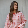 Fresh Catch Knit Pink