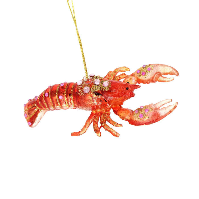 Funky Lobster Christmas Ornament