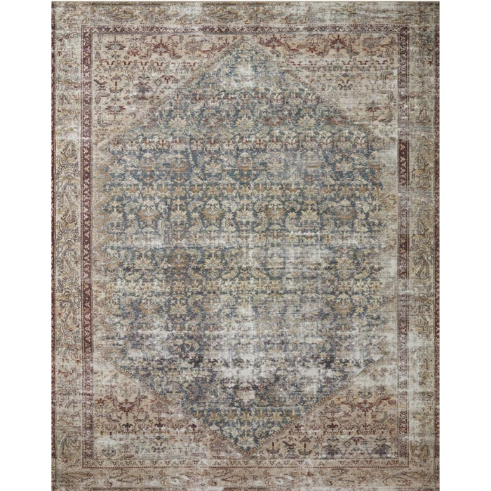 Georgie Rug - Teal / Antique
