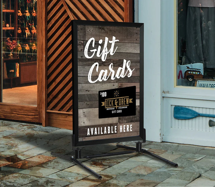 Gift Cards Available Sign Insert - 28" x 44" - UnitedSign