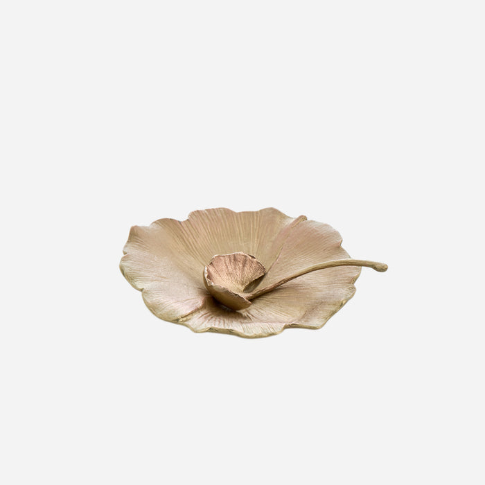 Gingko Salt Cellar Gold