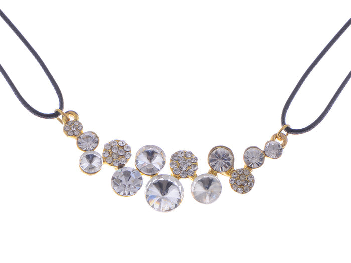 Glam Collar Hang Long Necklace Choker