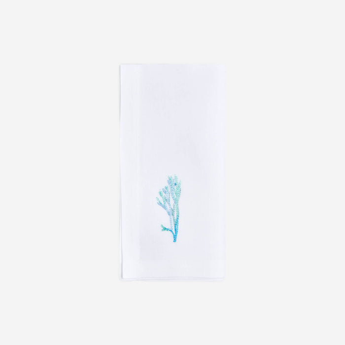 Grand Corail Embroidered Napkin
