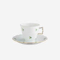 Grape Leaves Teacup & Saucer