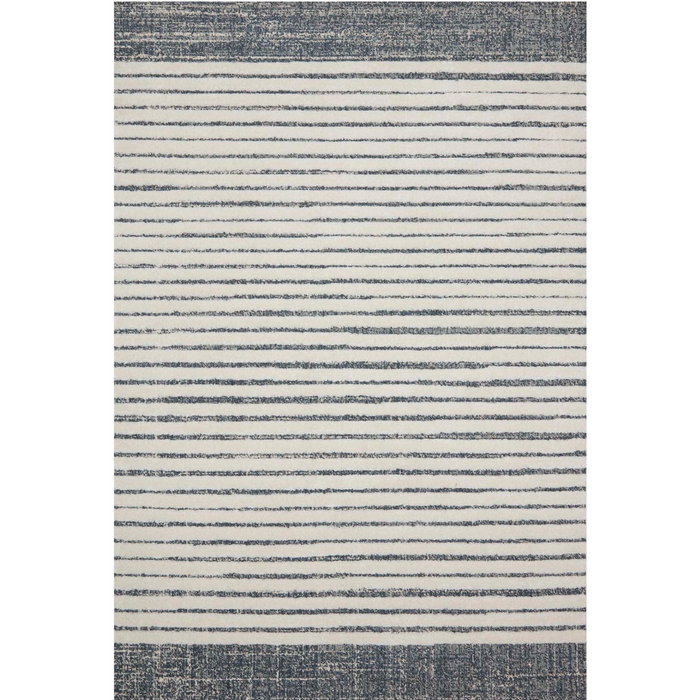 Hagen Area Rug - White/Ocean