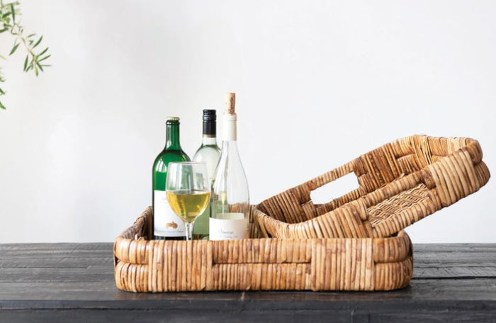 Hand-Woven Large Tray