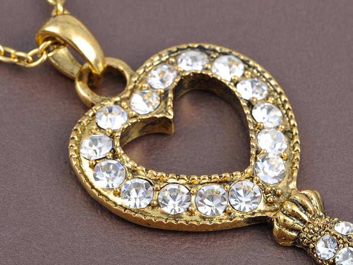 Heart Key Secret Pendant Necklace - ALILANG.COM