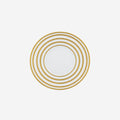 J.L Coquet Hémisphère Gold Stripe Dessert Plate