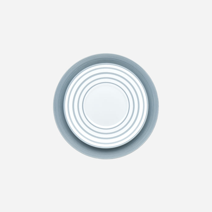 Hémisphère Metallic Blue Dinner Plate