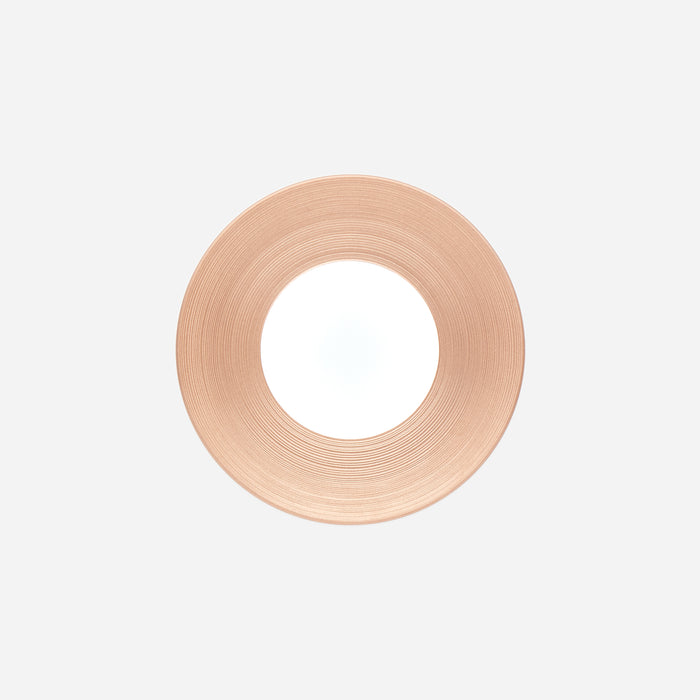 Hémisphère Metallic Pink Dinner Plate