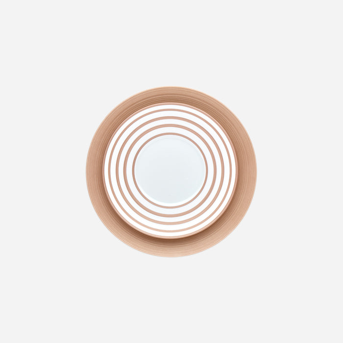 Hémisphère Metallic Pink Dinner Plate