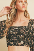High Expectations Ruched Blouse