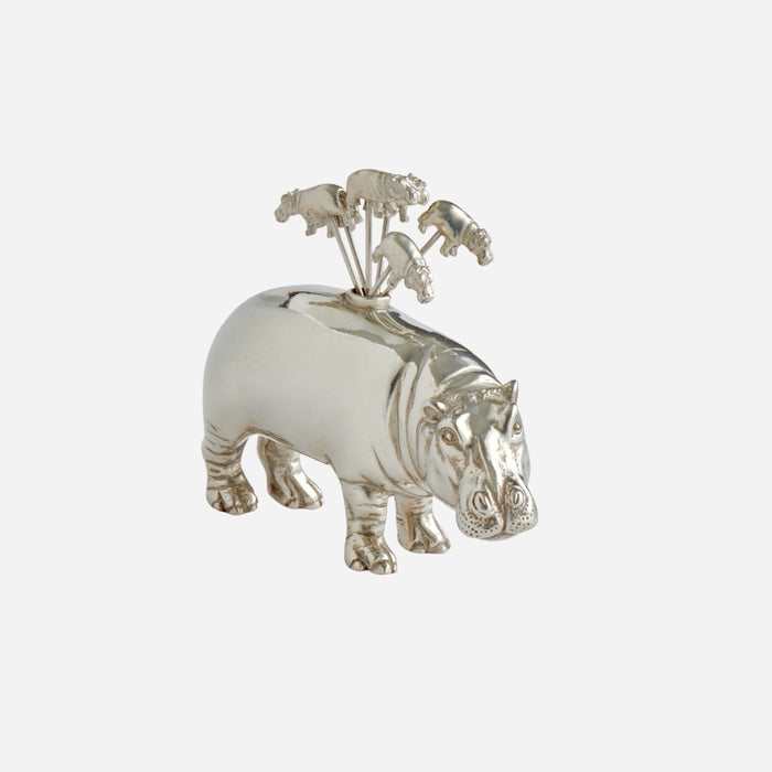 Hippo Cocktail Pick Holder