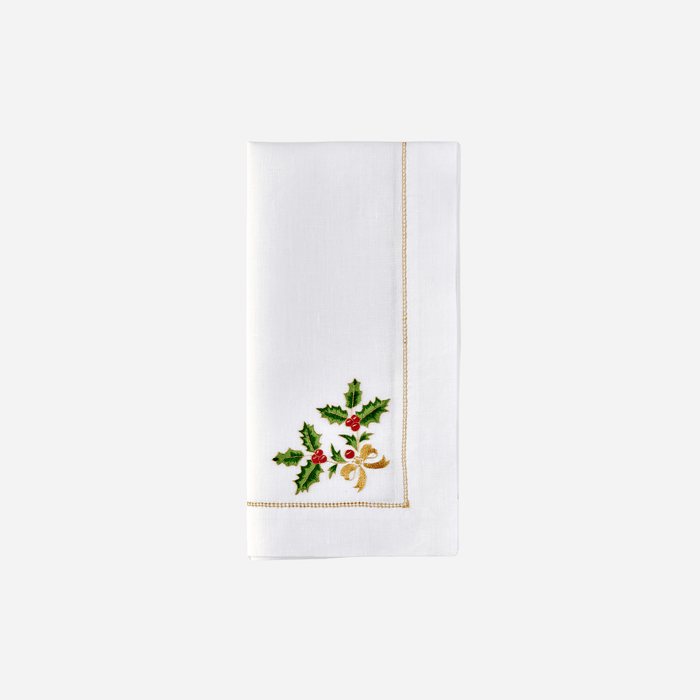 Holly Dinner Napkin