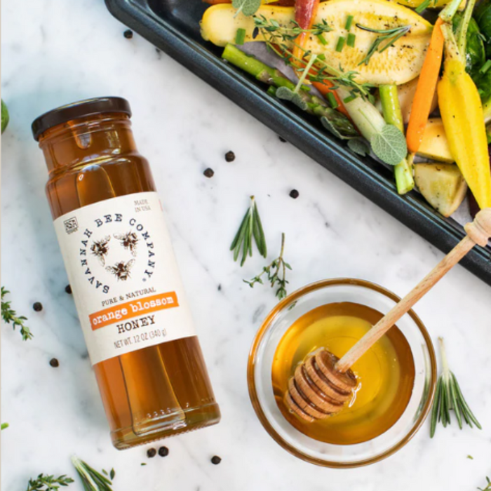 Honey - Orange Blossom Honey - 12 ounce.