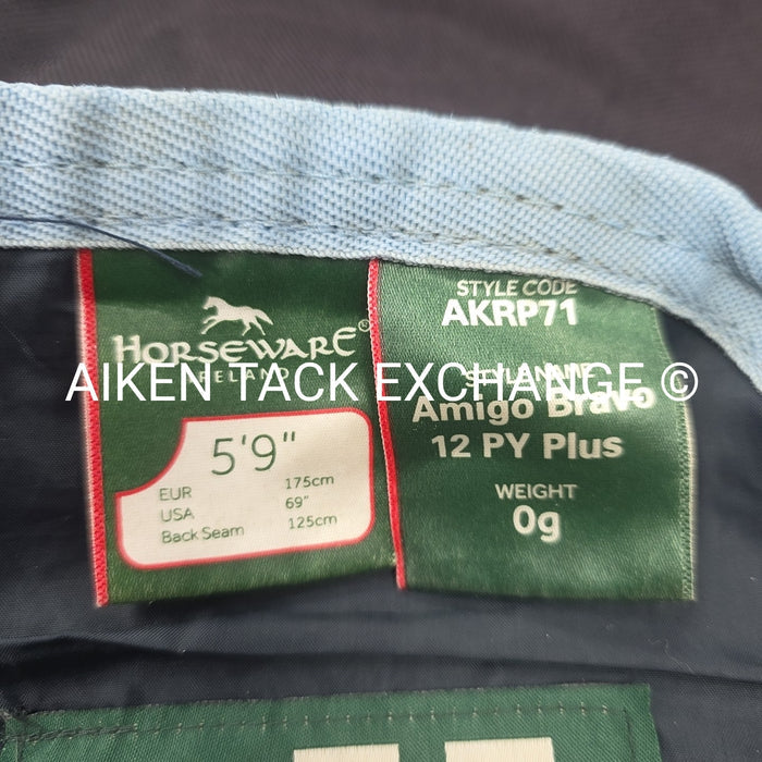 Horseware Amigo Bravo 12 Pony Plus 0 G Fill Turnout Sheet, 69"