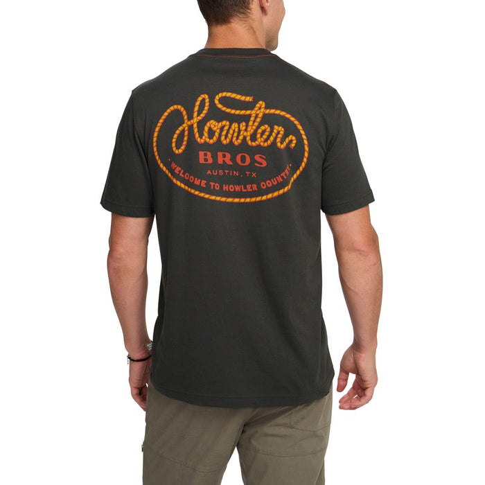 Howler Lasso T-Shirt- Antique Black