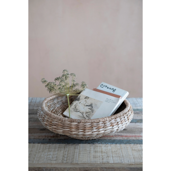 Hyacinth Rattan Bowl
