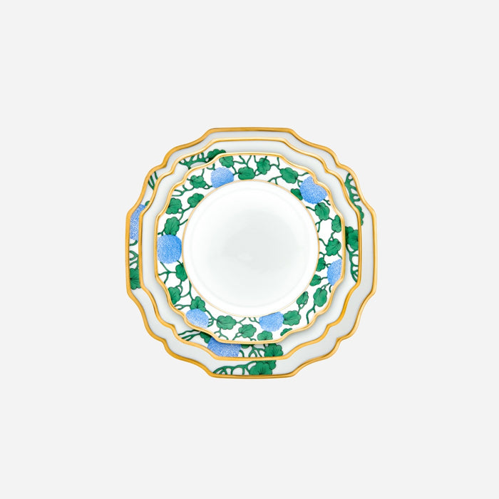 Hydrangea Dessert Plate