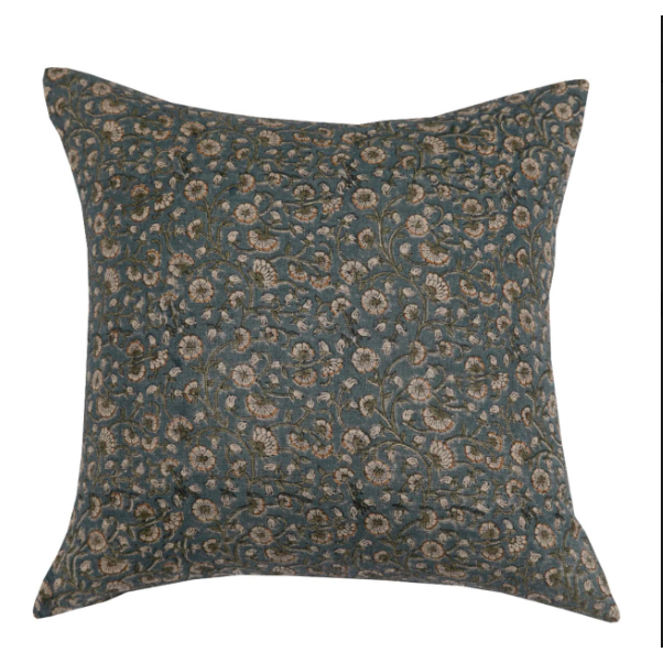Inez Block Print Cushion