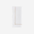 Infinity Hemstitch Gold Dinner Napkin