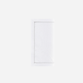 Infinity Hemstitch Silver Cocktail Napkin