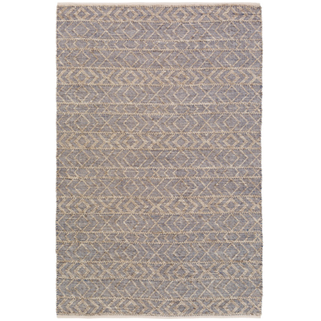 Ingrid - Dark Blue and Taupe