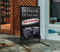Interior Detailing Sign Insert - 28"w x 44"h - UnitedSign