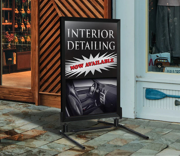 Interior Detailing Sign Insert - 28"w x 44"h - UnitedSign