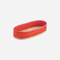 Iraca Palm Orange Bread Basket